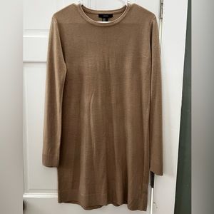 Forever 21 tan sweater dress medium